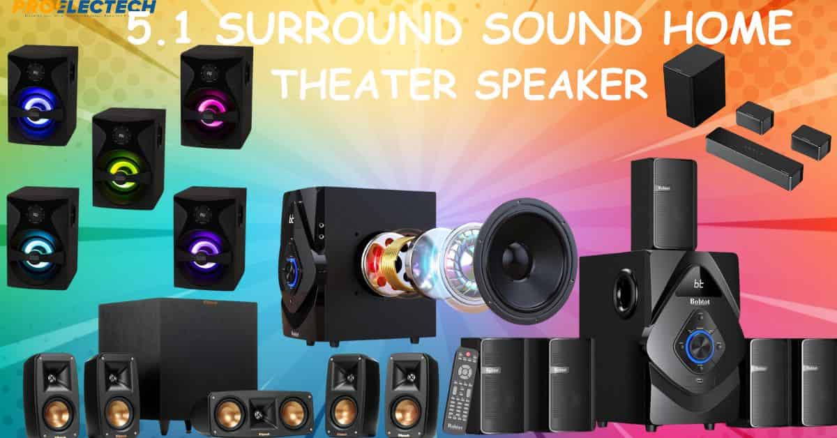 5.1 surround sound speakers placement