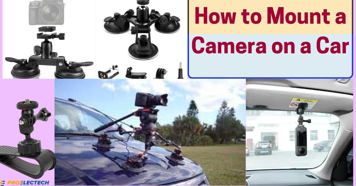 How to Mount a Camera on a Car