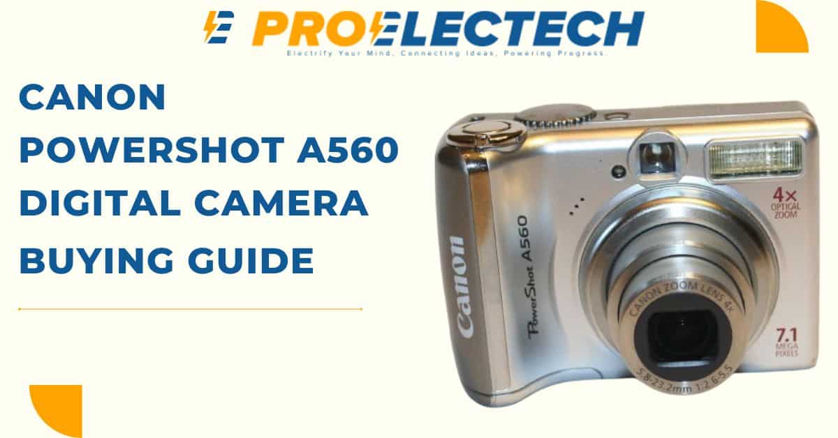 canon powershot a560 digital camera