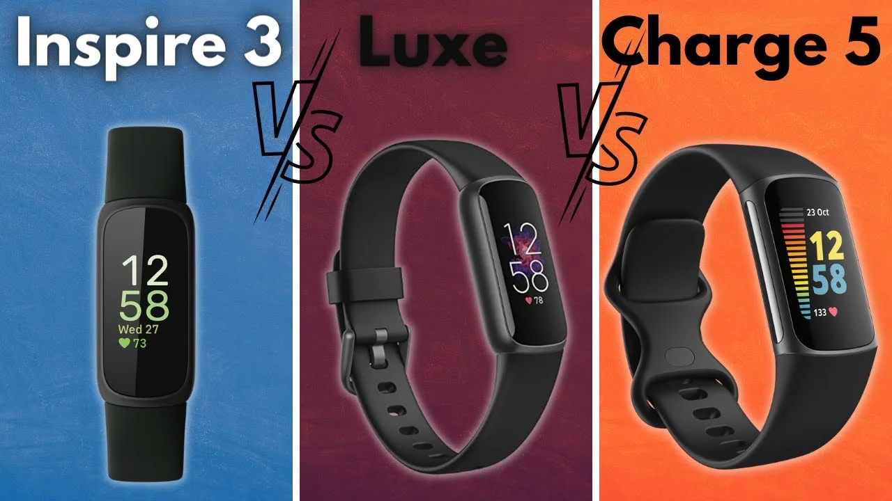 Fitbit Luxe Vs Charge 5 Vs Inspire 3: Ultimate Tracker Duel